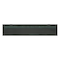6 Pack: Black Front Loading 28" x 5.8" LED Display Case with Glass Frame by Studio Décor®